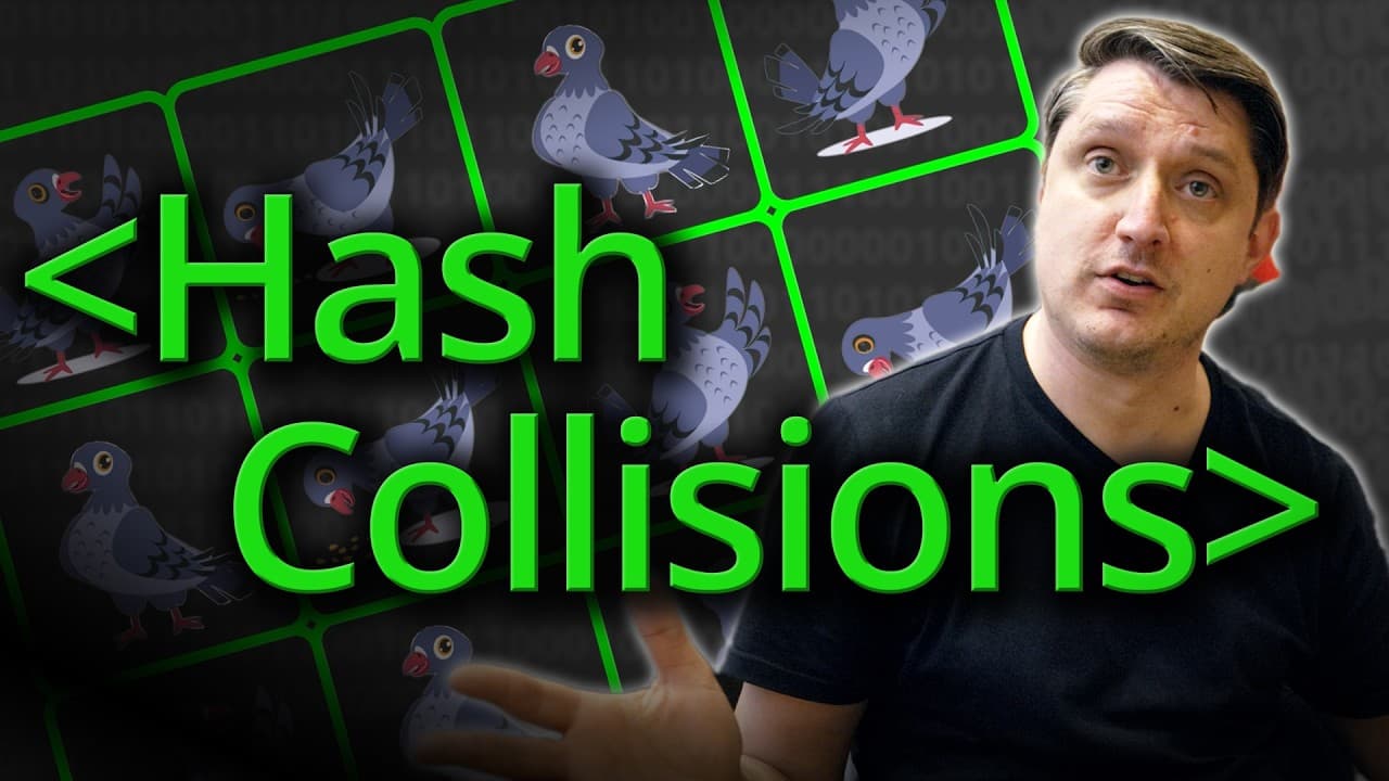 New Video from @Computerphile Explains the Birthday Paradox and Hash Collisions