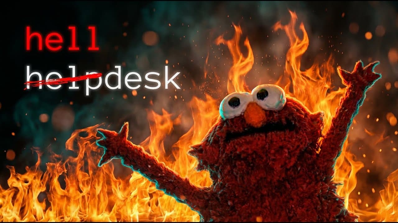 Video Describes the Operation of a Corporate IT Help Desk