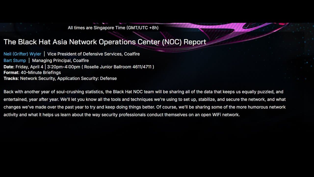 New Video from @BlackHatOfficialYT Highlights Collaborative Efforts in Network Operations Center (NOC)