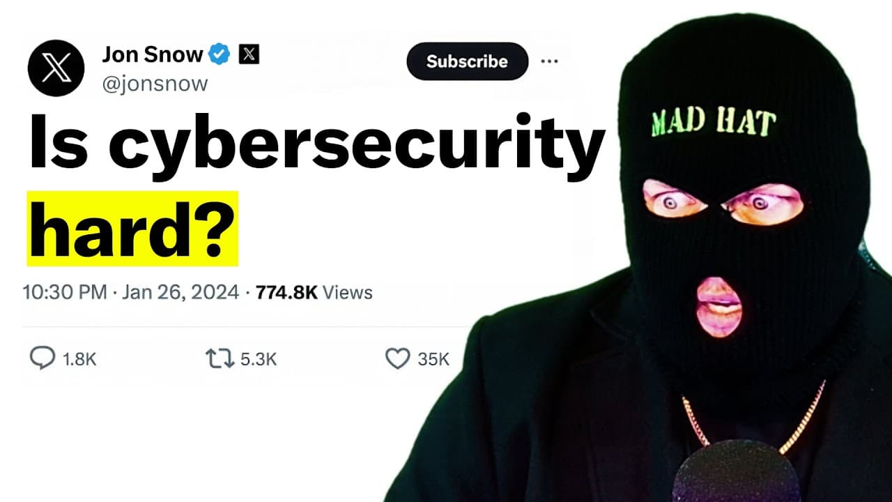 Cybersecurity Analyst Shares 3 Years of YouTube Q&A Insights and Career Journey