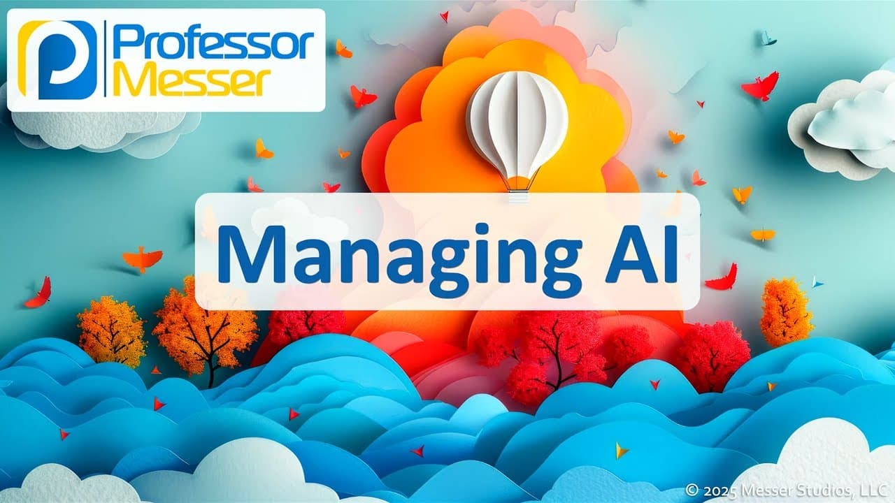 Professor Messer Explores the Field of Artificial Intelligence