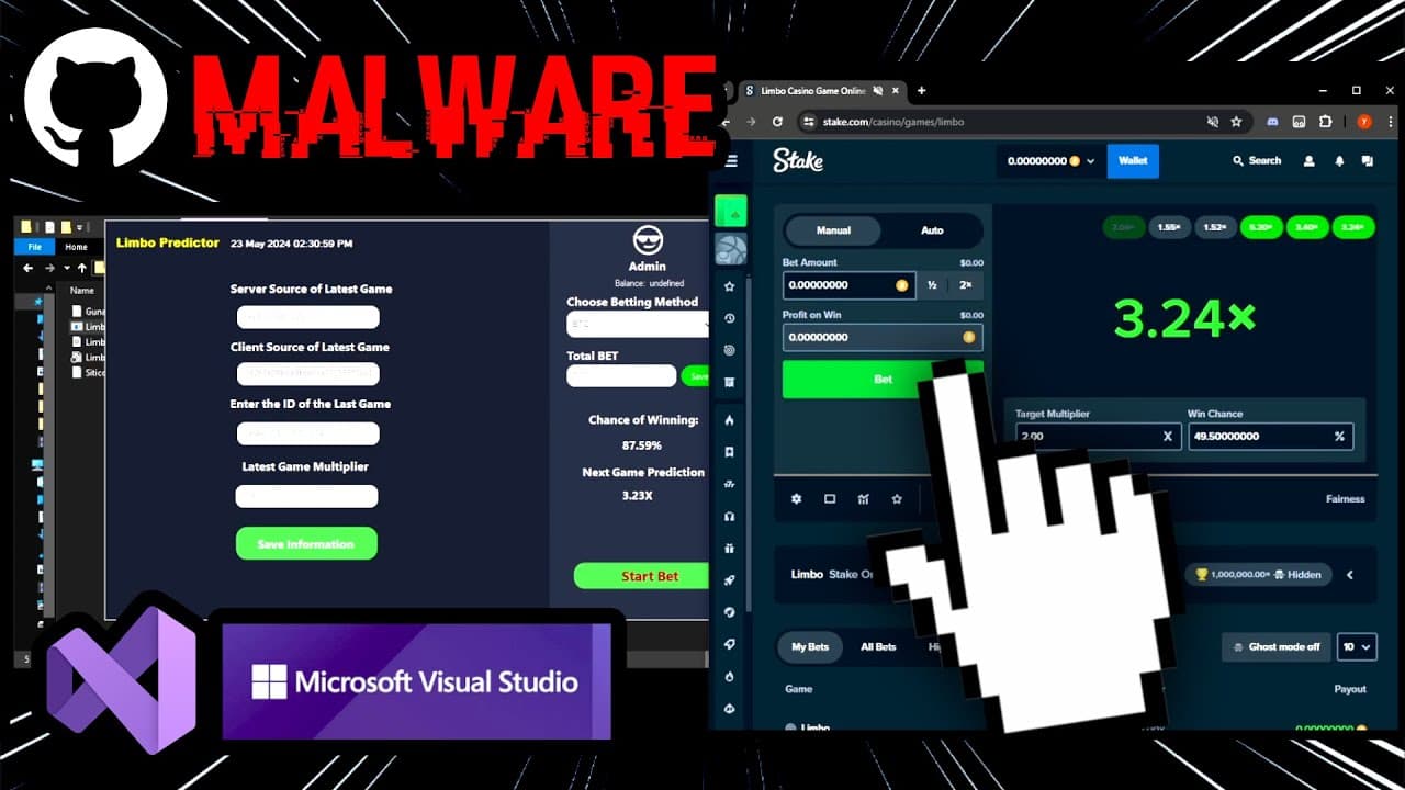 John Hammond Exposes Malware Scam in GitHub Repository