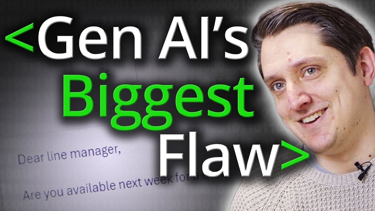 New Video from @Computerphile Discusses Indirect Prompt Injection in LLMs