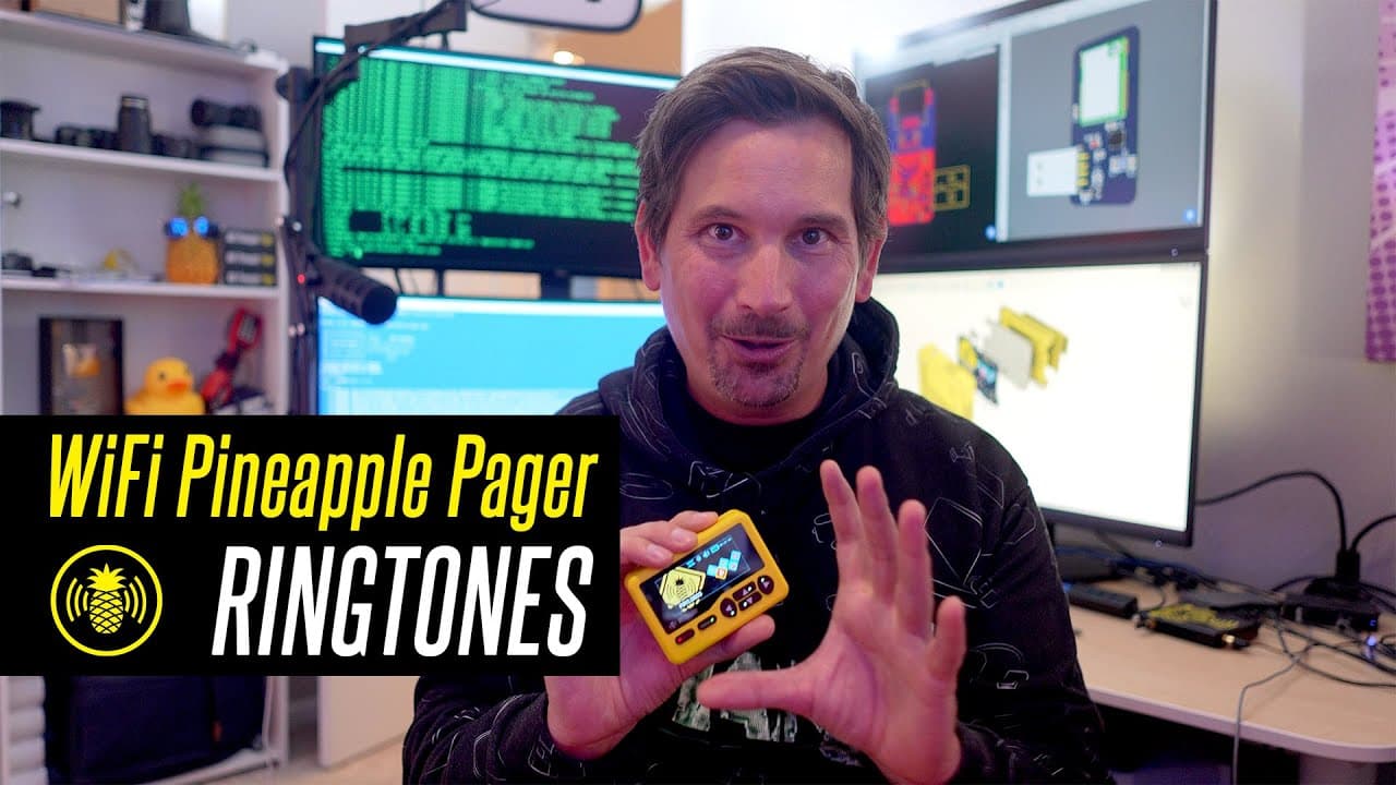 New Video from @hak5 Explores Integrating 90s Ringtones into Pagers