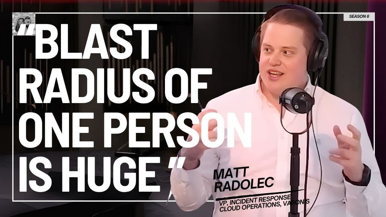 New Video from @CloudSecurityPodcast: Matt Rattlac Discusses Cybersecurity Threats and AI