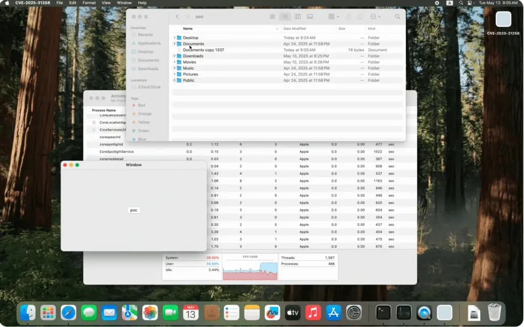 Sandbox Escape Vulnerability in macOS Remote Viewing Service Disclosed