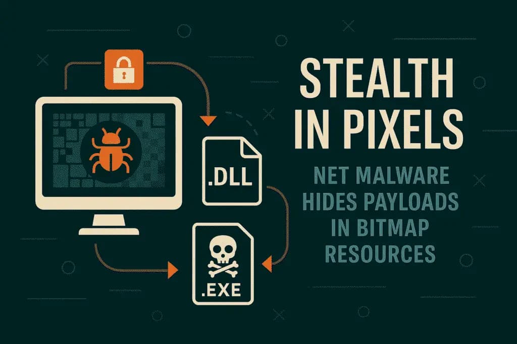 .NET Malware Uses Steganography to Hide Payloads in Bitmap Resources
