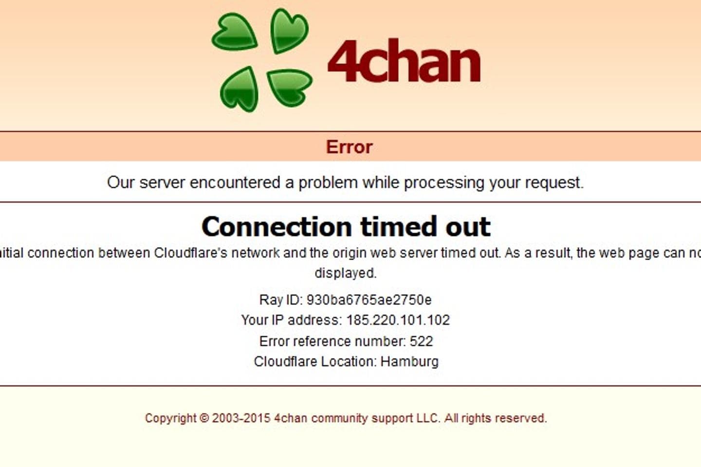 4Chan Forum Offline Following Possible Hack