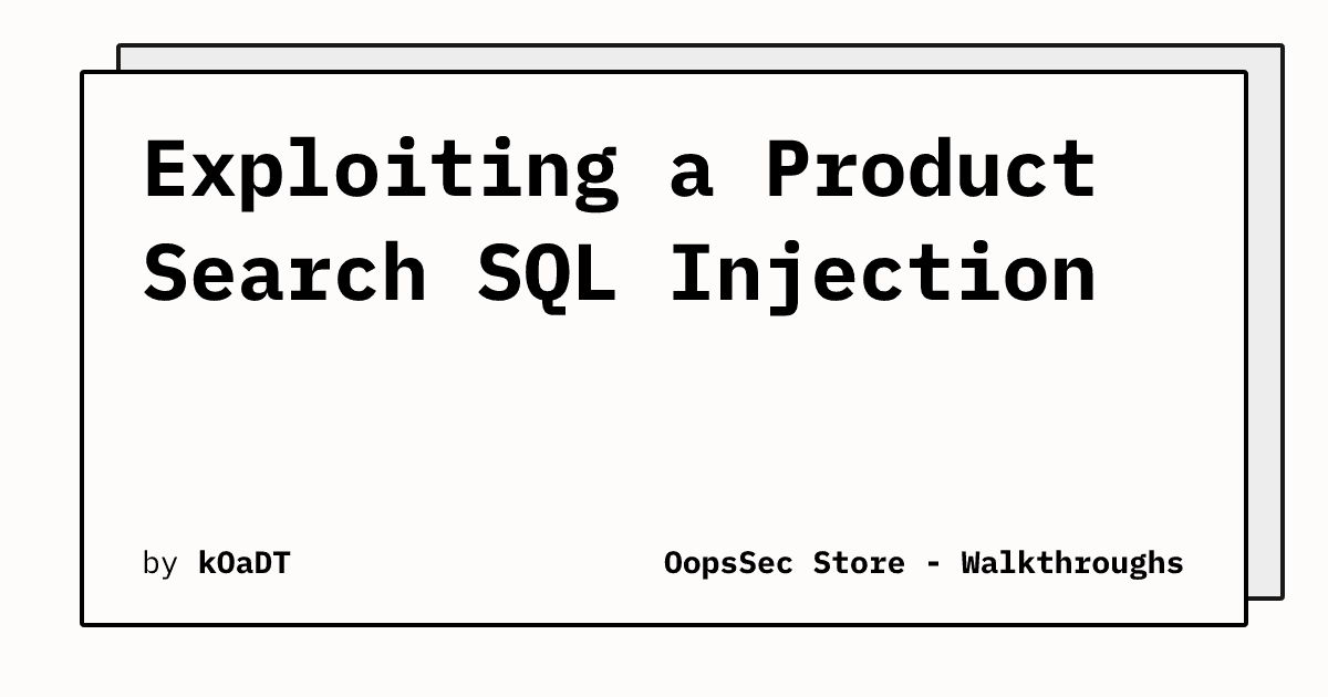 SQL Injection Vulnerability Exploited to Extract Entire Database