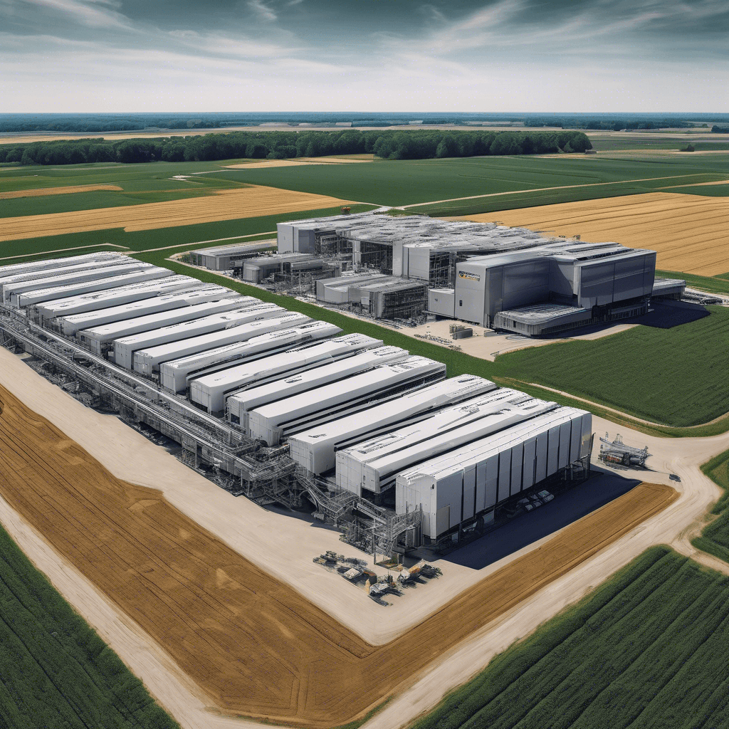 Amazon Builds One of the Largest Computers Ever on 1,200 Acres of Cornfields in Indiana