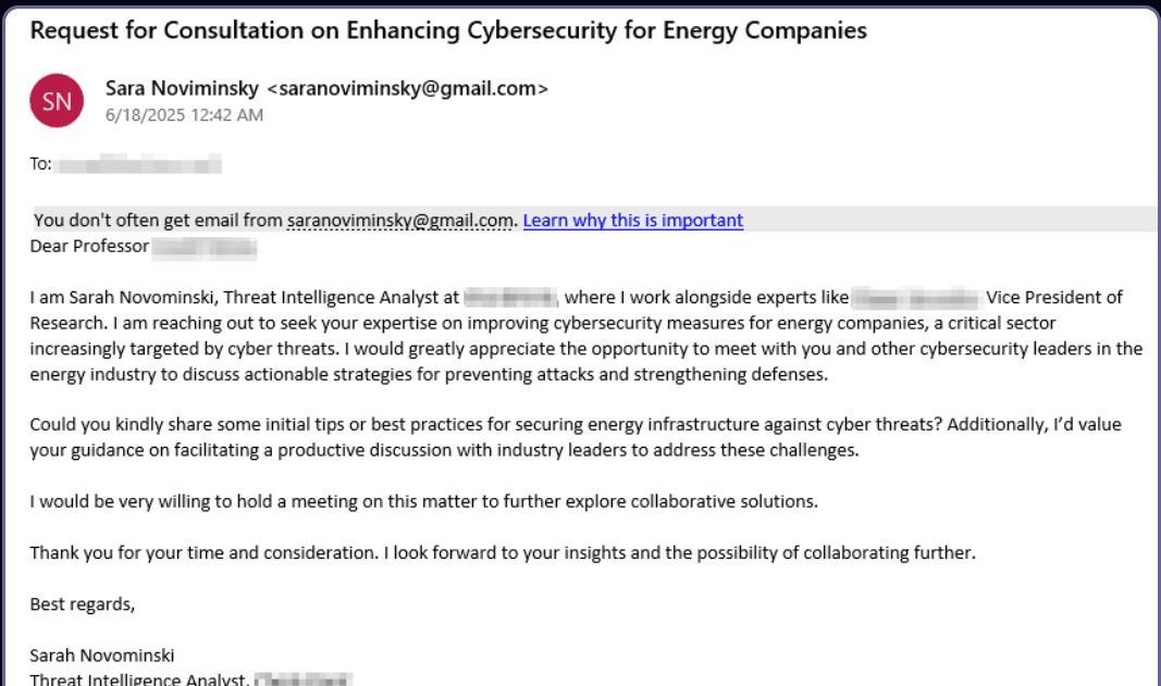 Iranian Hacker Group APT42 Targets Israeli Journalists, Cybersecurity Experts, and Academics with Phishing Attacks