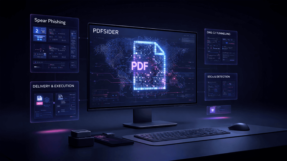 PDFSIDER Malware Exploits DLL Side-Loading to Bypass AV/EDR Security Solutions