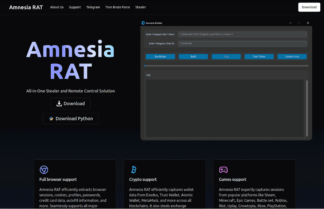 Multi-Stage Phishing Campaign Targets Russian Users with Amnesia RAT and Ransomware