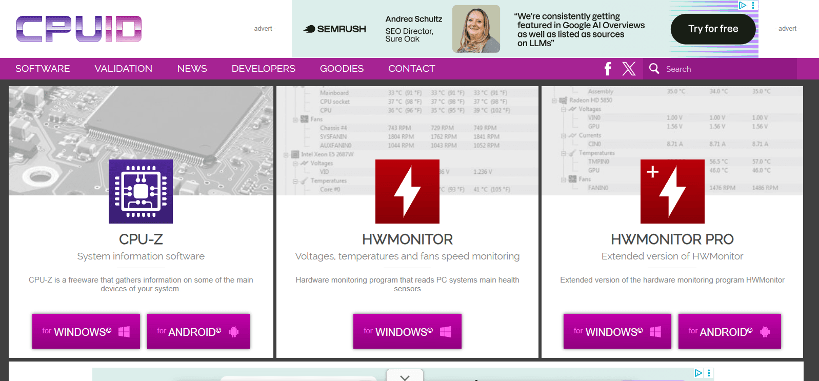 CPUID Website Compromised to Spread STX RAT Malware