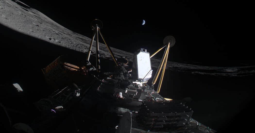 Intuitive Machines' Athena Lunar Module Fails to Complete Mission After Battery Issue
