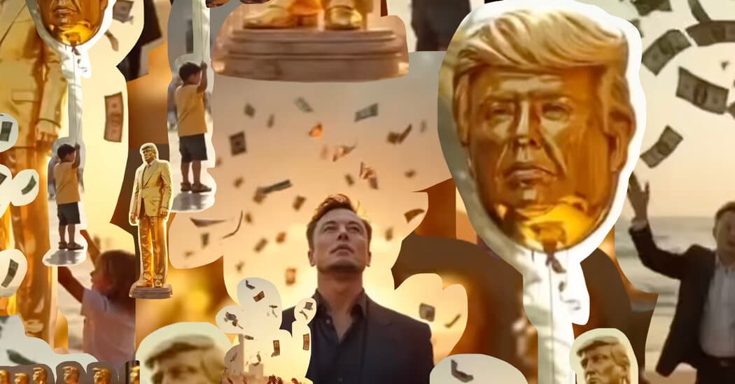 Trump Supporters Embrace Unique Form of Online Irony with Generative AI