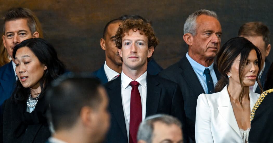 Mark Zuckerberg Meets President Trump to Discuss Meta Antitrust Case