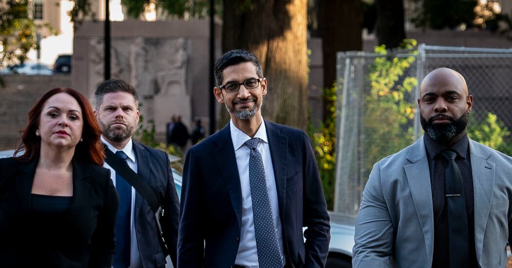 Google CEO Sundar Pichai Argues Government Proposal Would Hinder Innovation