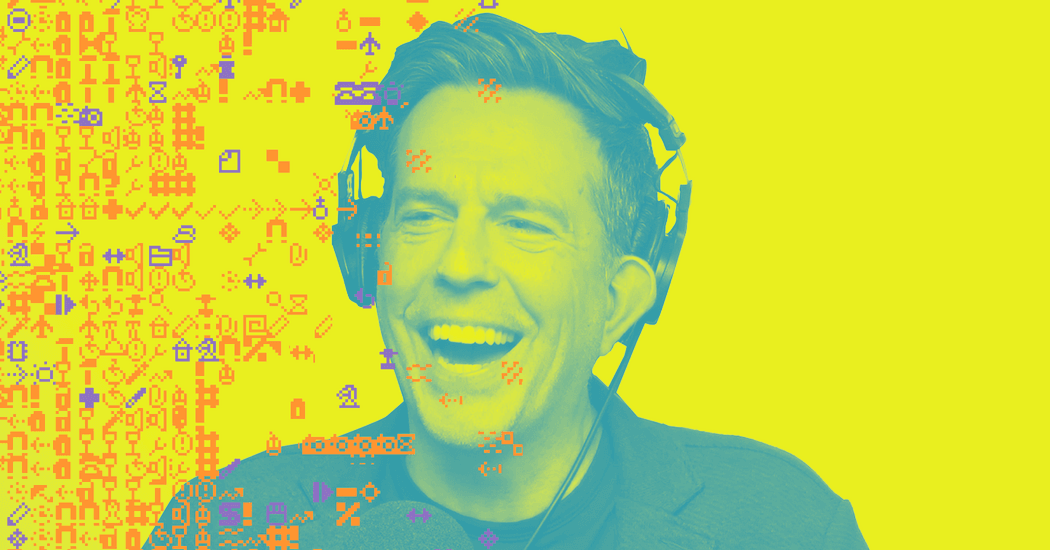 Ed Helms Visits New York Times to Discuss Technology