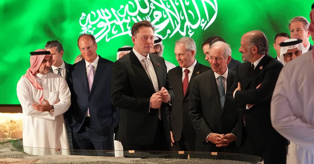 Elon Musk Signs New Deals During Trump's Gulf Tour