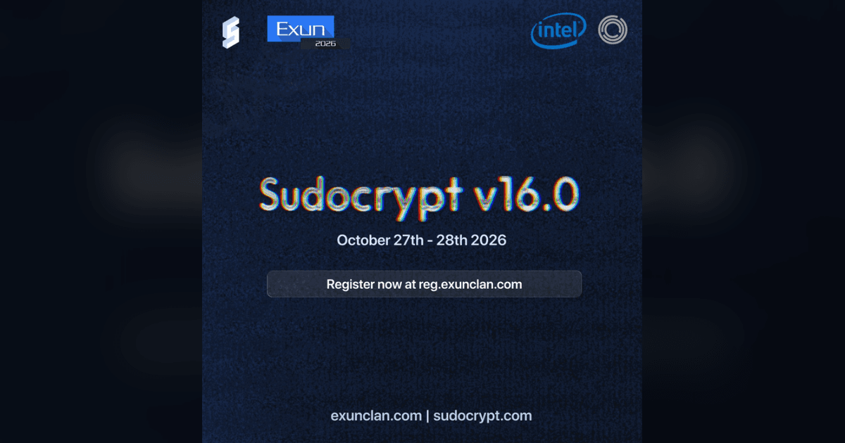 Sudocrypt v16.0 International CTF Competition Announced for October 2026