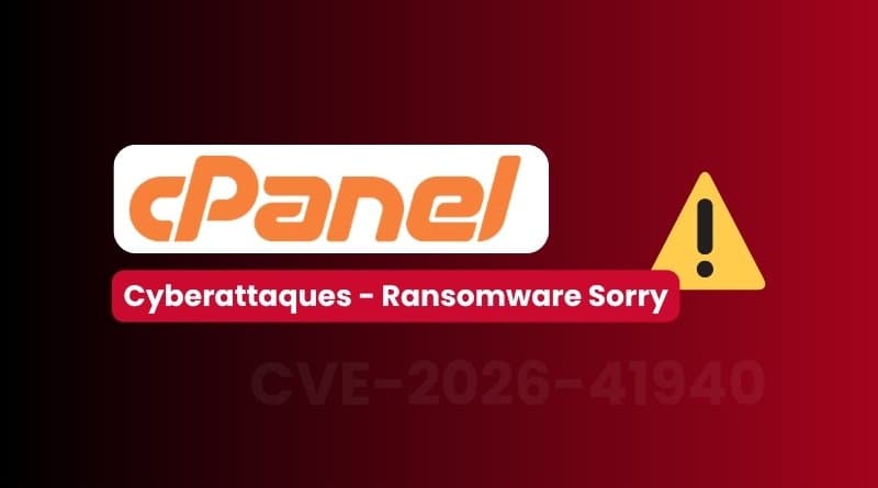 Critical cPanel and WHM Vulnerability CVE-2026-41940 Exploited by Sorry Ransomware