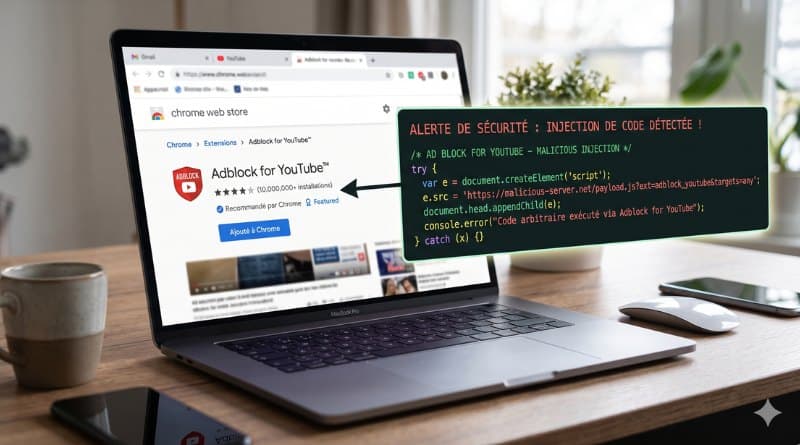 Severe Vulnerability Discovered in Adblock for YouTube Extension with 11 Million Installations