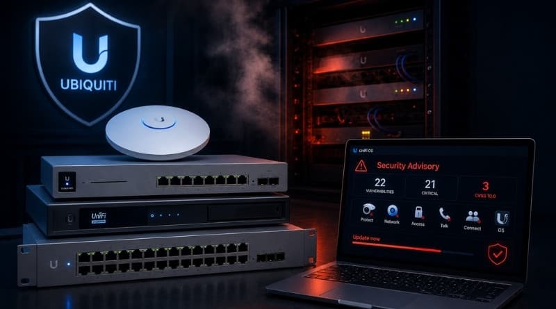 Ubiquiti Patches 22 Vulnerabilities in UniFi Ecosystem, Including 3 Critical Flaws