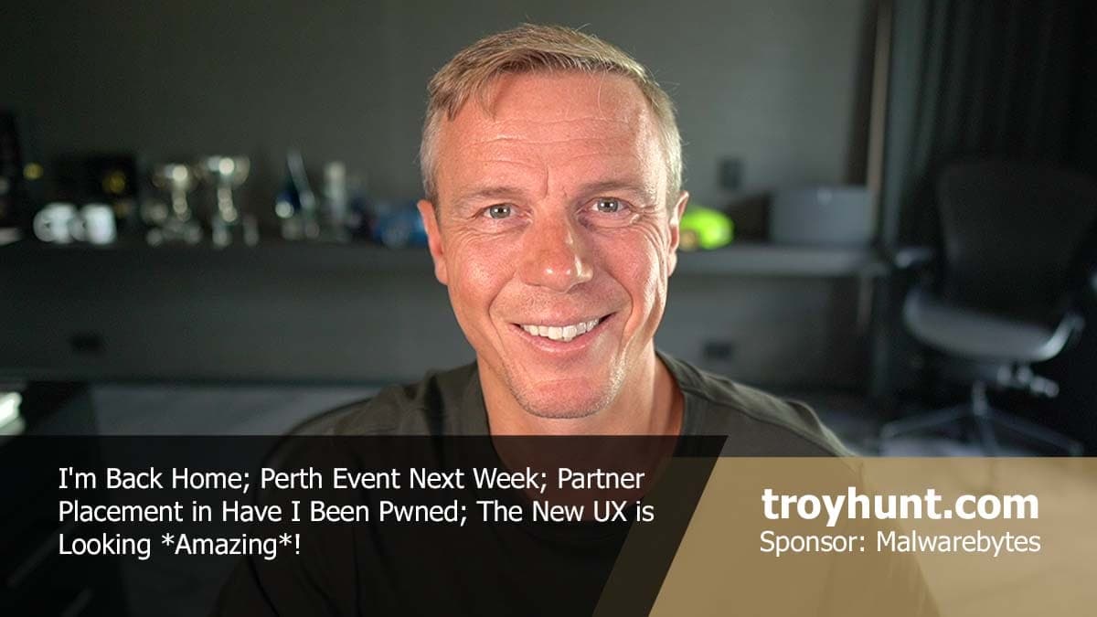Cybersecurity Expert Troy Hunt to Attend Event at Microsoft Accelerator in Perth