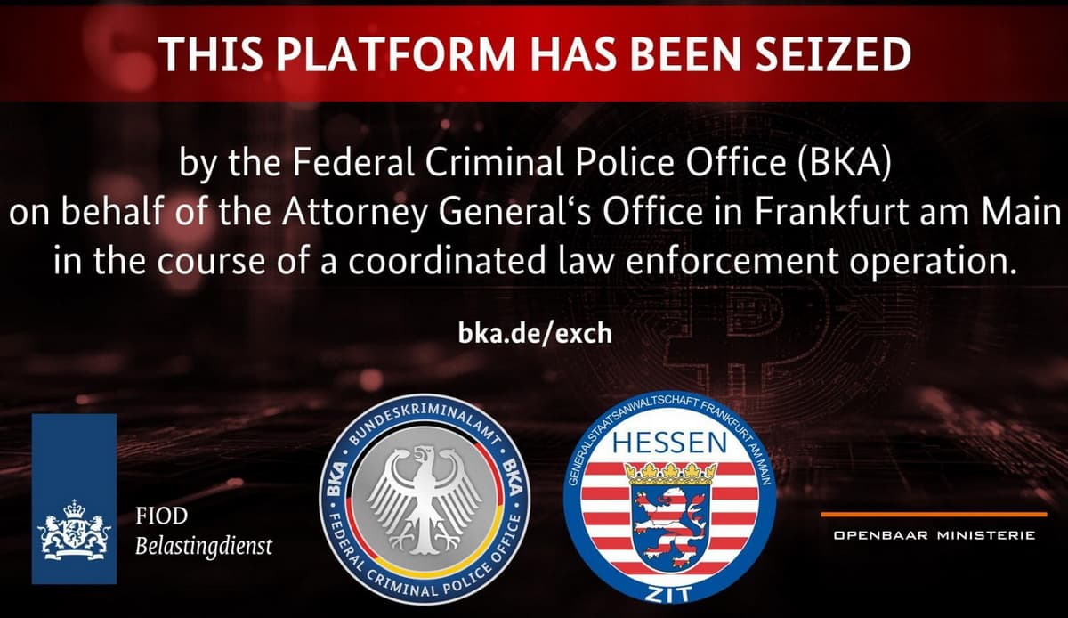 German Federal Criminal Police Shuts Down Cryptocurrency Exchange eXch