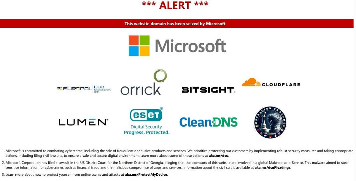 FBI and Microsoft Disable 2300 Domains Linked to Lumma Malware