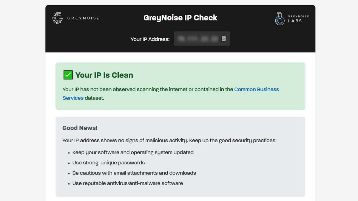 GreyNoise Launches Free IP Check Service for Botnet and Proxy Detection